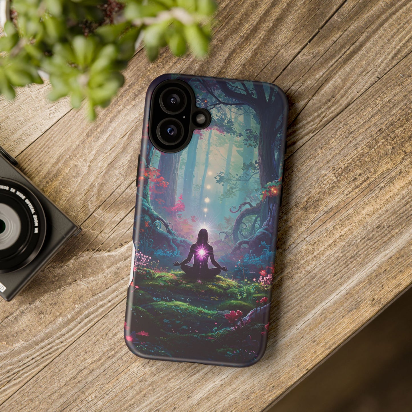Serene Forest Phone Case – Tough Cases with Meditation Design