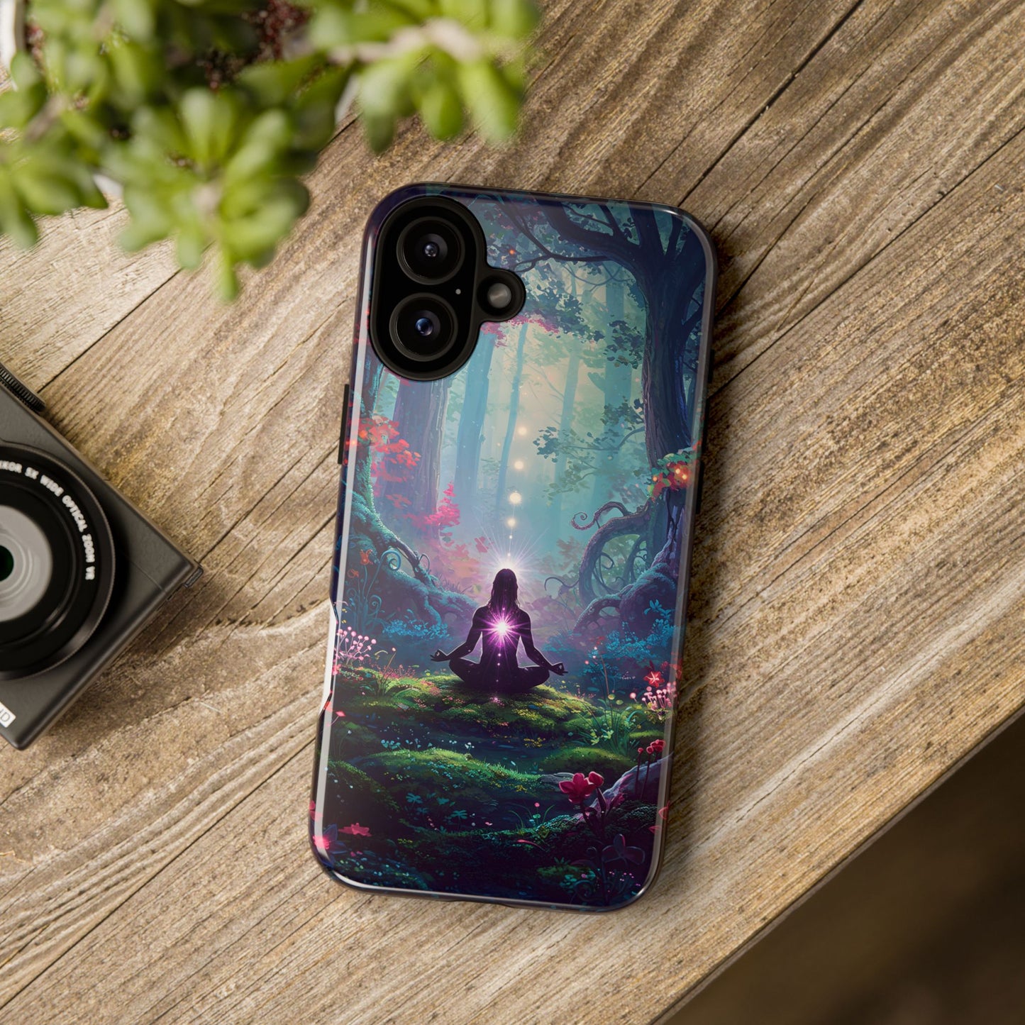 Serene Forest Phone Case – Tough Cases with Meditation Design