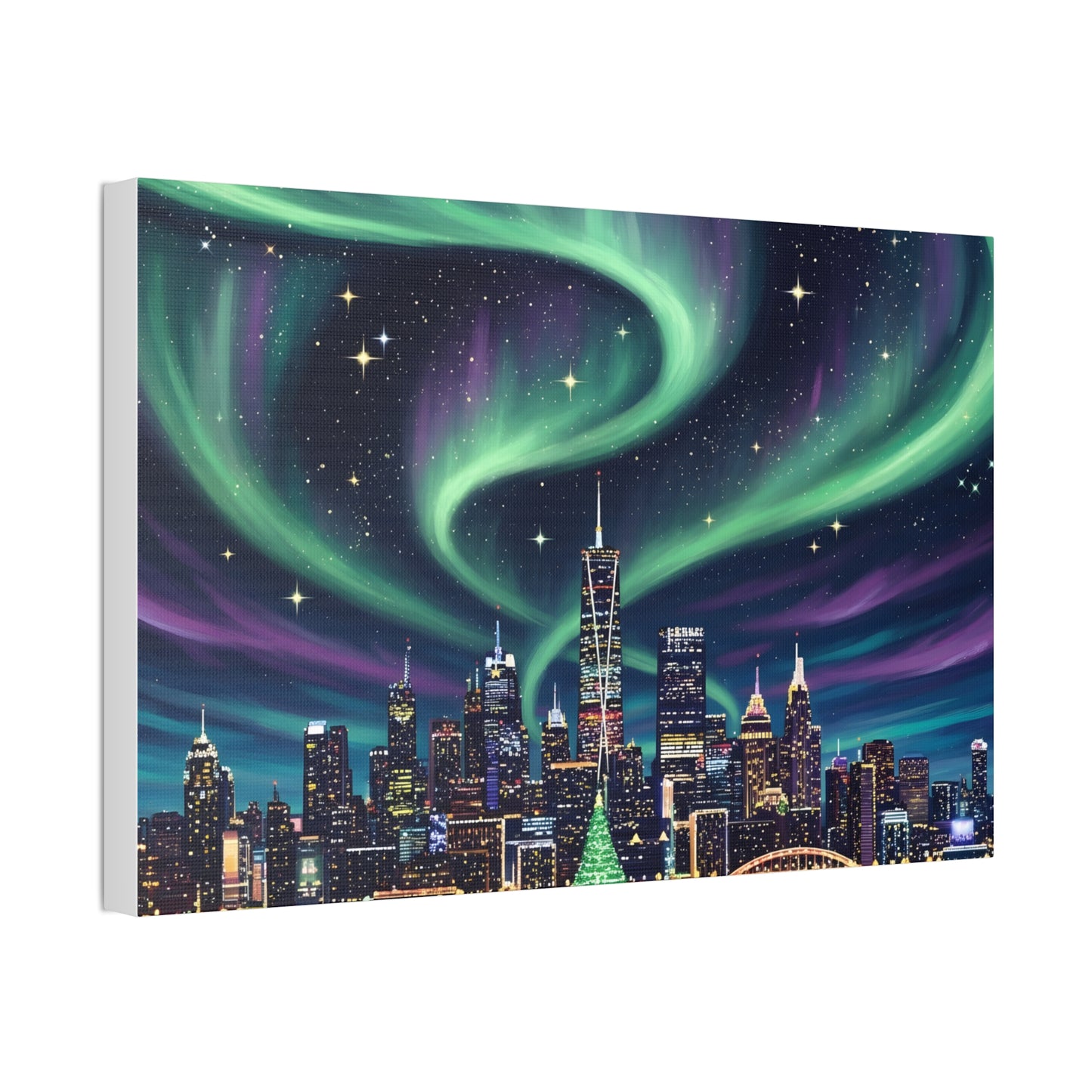 Northern Lights Canvas Art Print