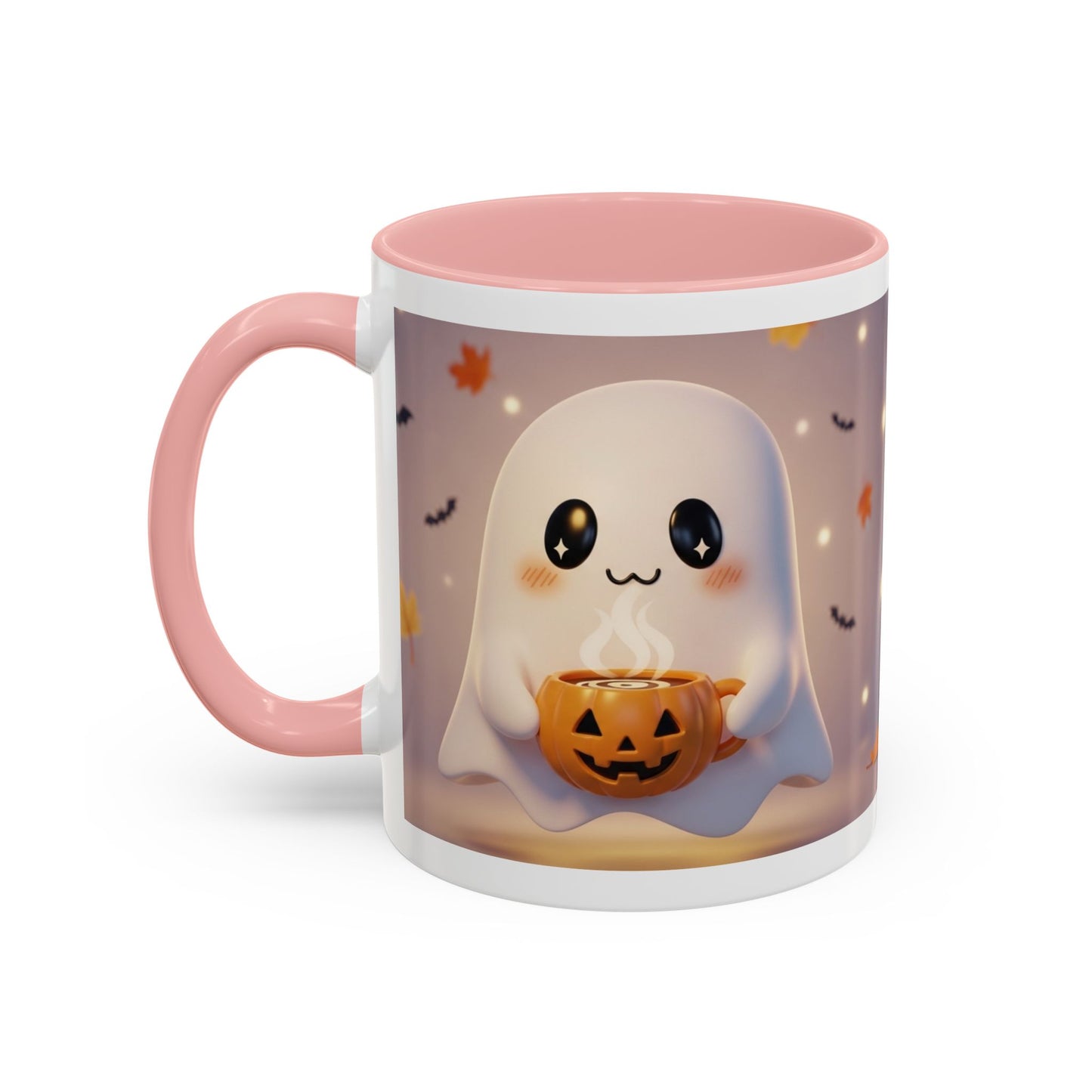 Cute Halloween Ghost Coffee Mug - 11oz - Perfect for Fall & Spooky Season