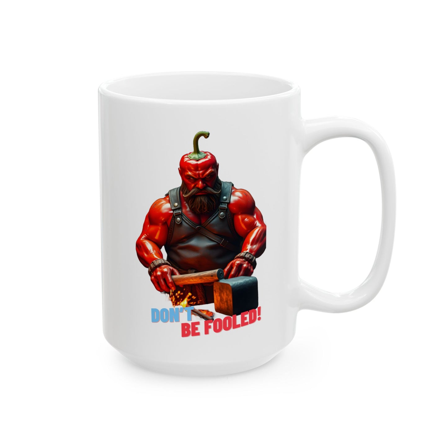 Inspirational Boxer Ceramic Mug - Motivational Coffee Cup (11oz, 15oz)