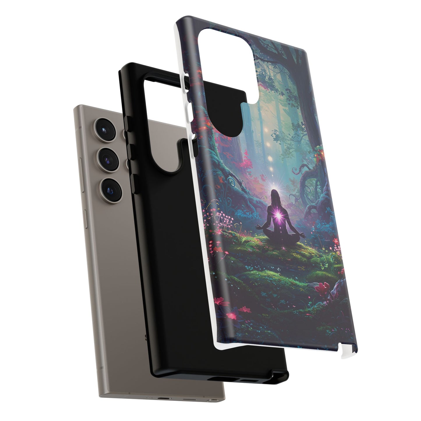 Serene Forest Phone Case – Tough Cases with Meditation Design