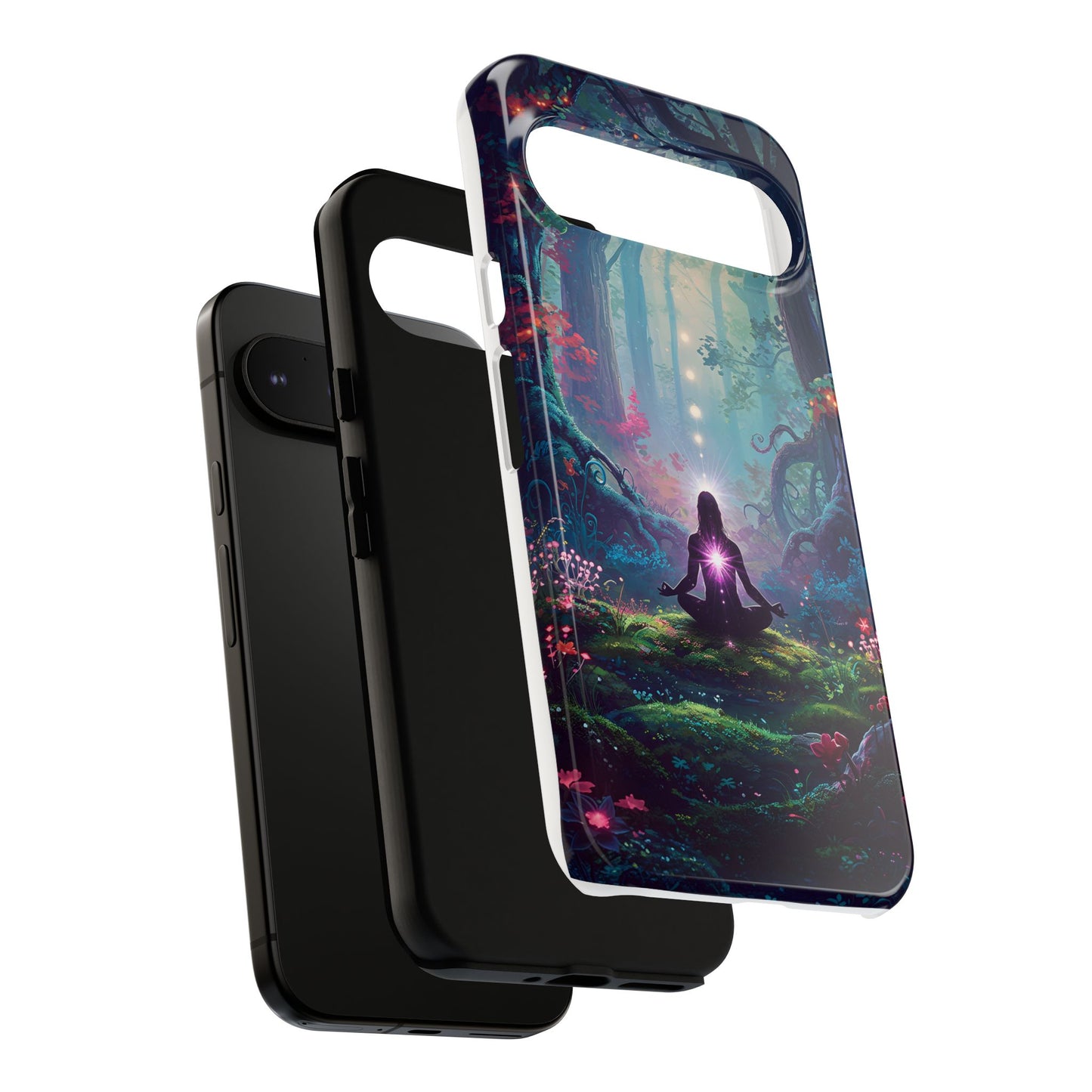 Serene Forest Phone Case – Tough Cases with Meditation Design