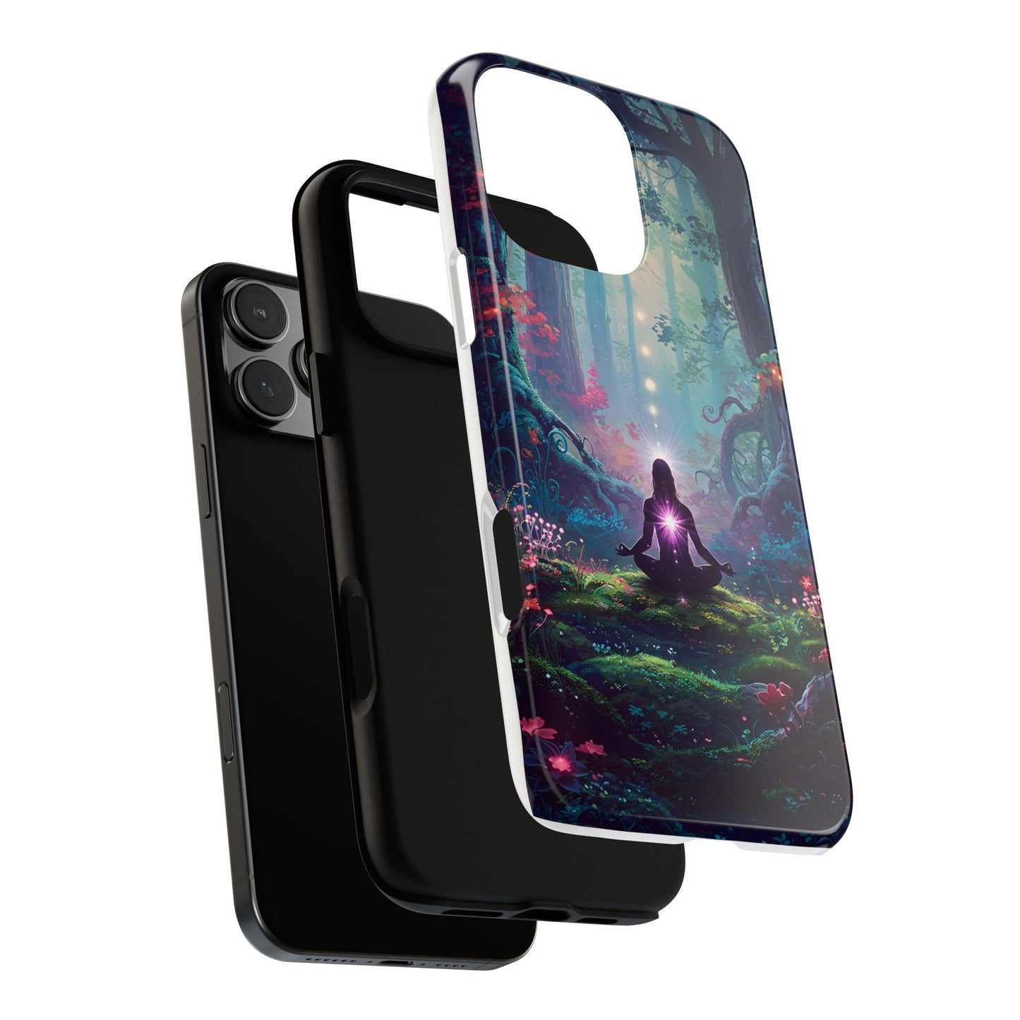 Serene Forest Phone Case – Tough Cases with Meditation Design