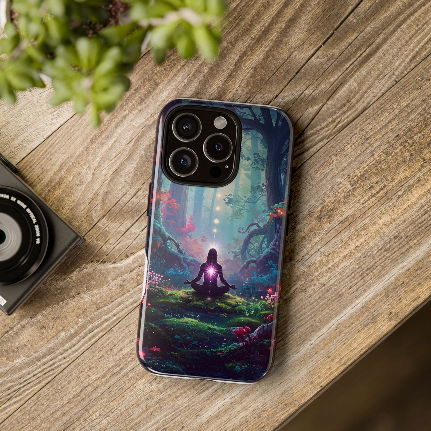 Serene Forest Phone Case – Tough Cases with Meditation Design