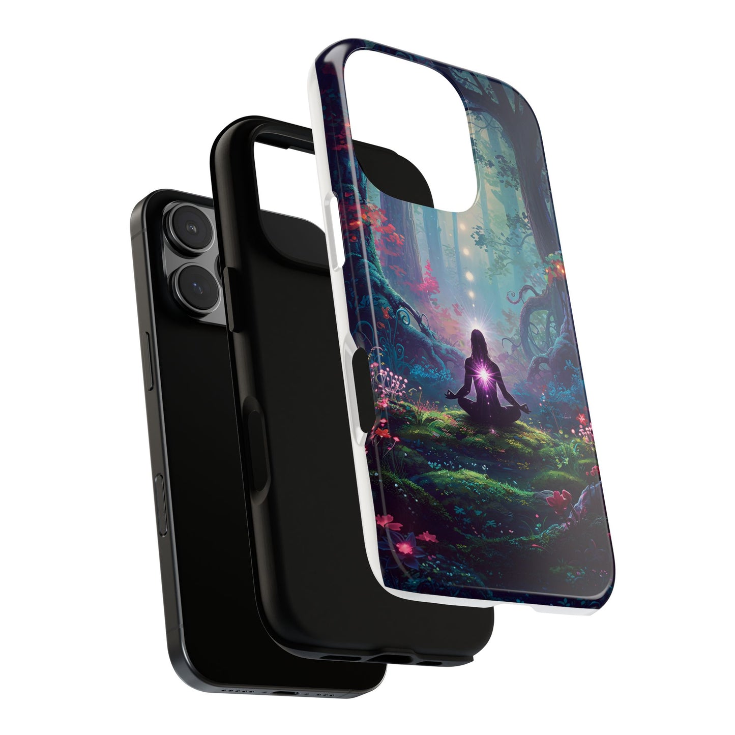 Serene Forest Phone Case – Tough Cases with Meditation Design