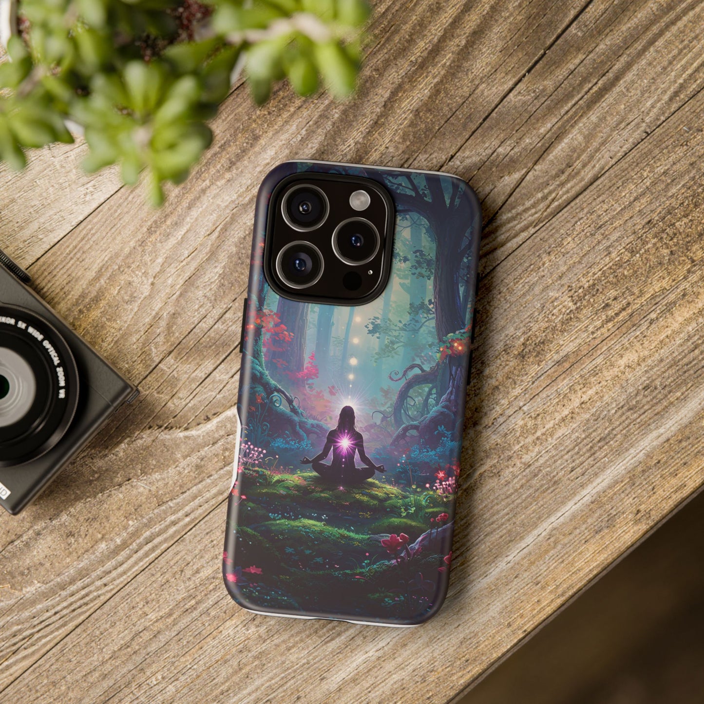 Serene Forest Phone Case – Tough Cases with Meditation Design