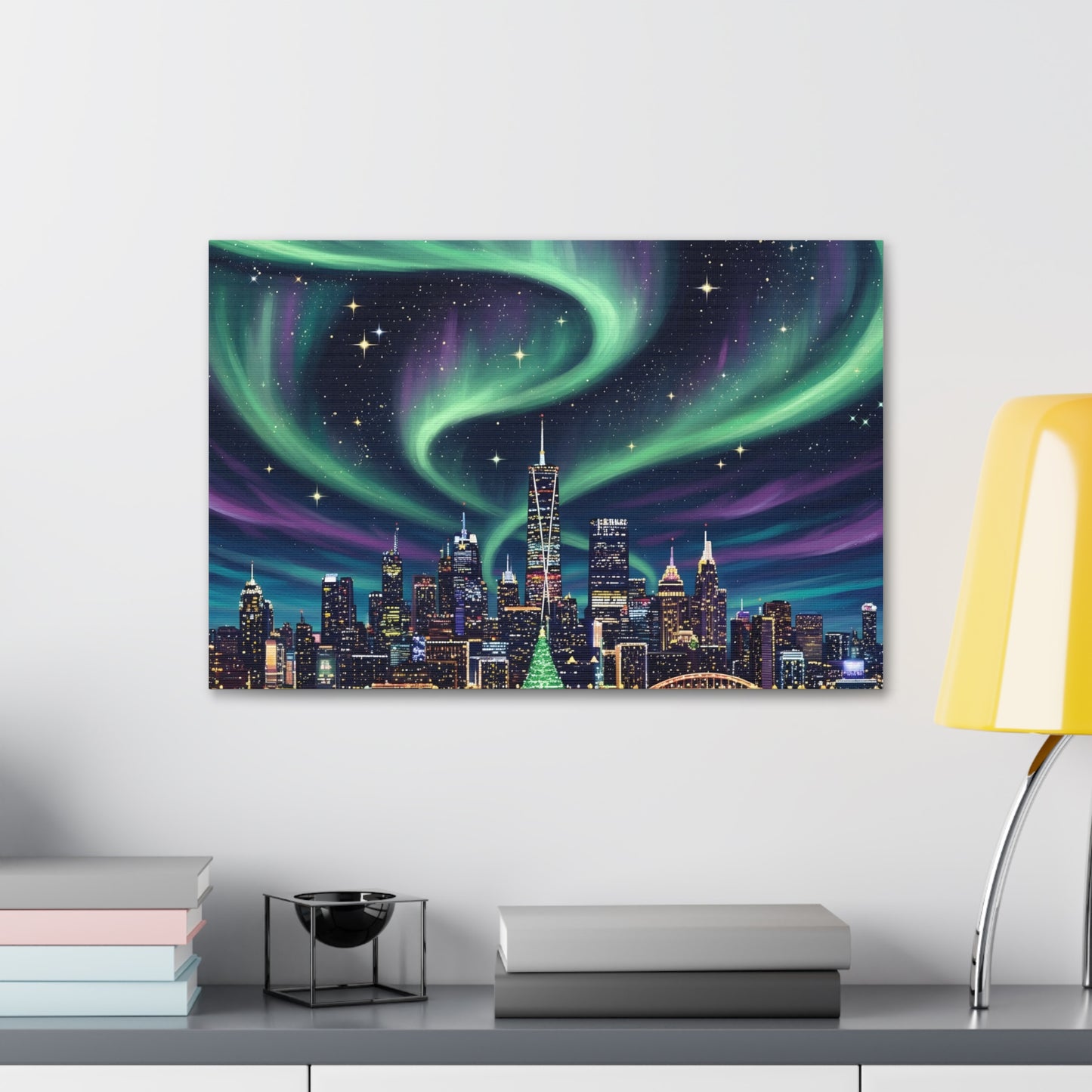 Northern Lights Canvas Art Print