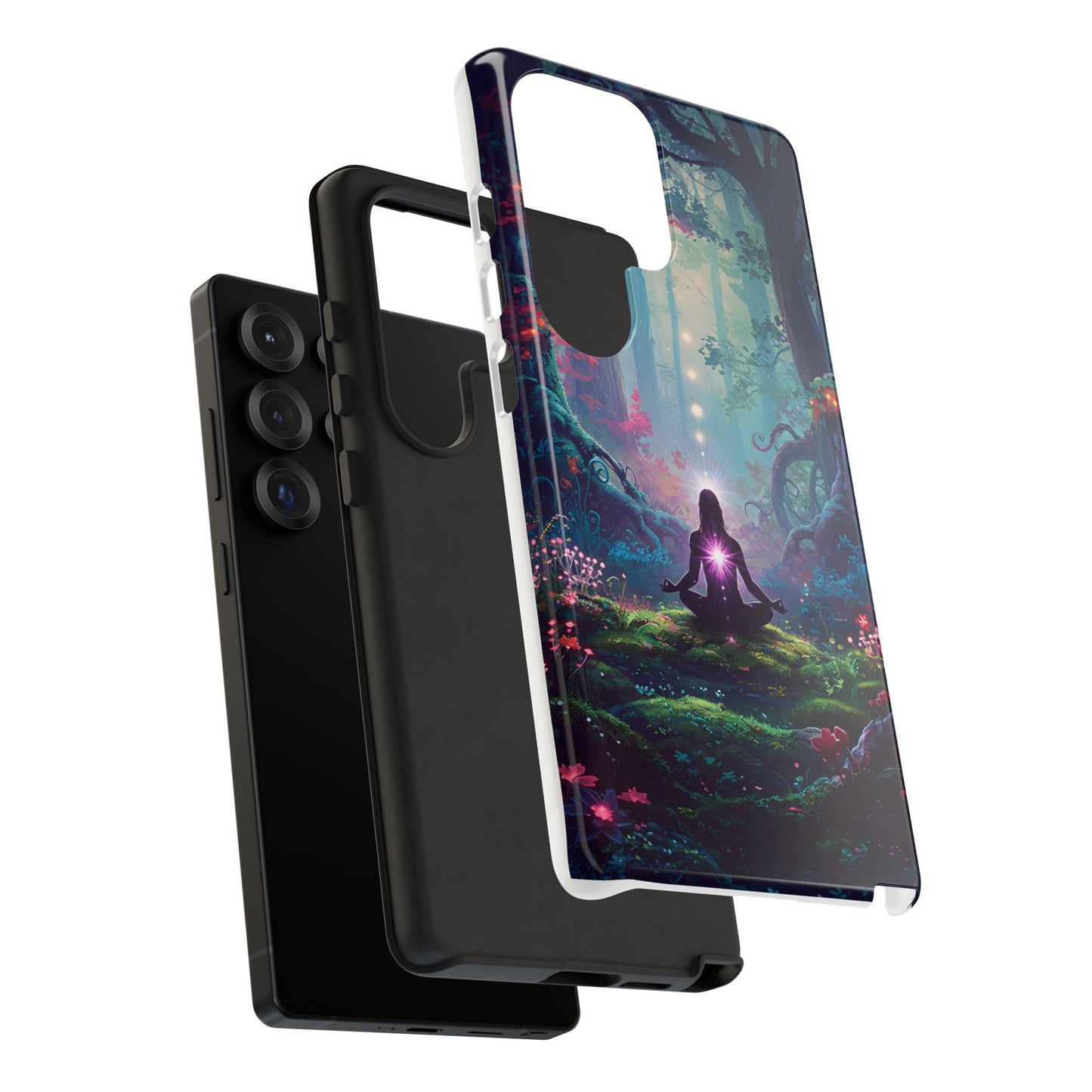 Serene Forest Phone Case – Tough Cases with Meditation Design