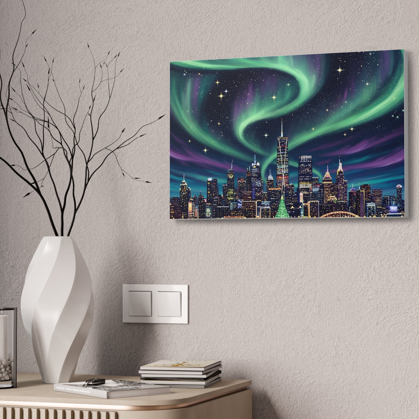 Northern Lights Canvas Art Print
