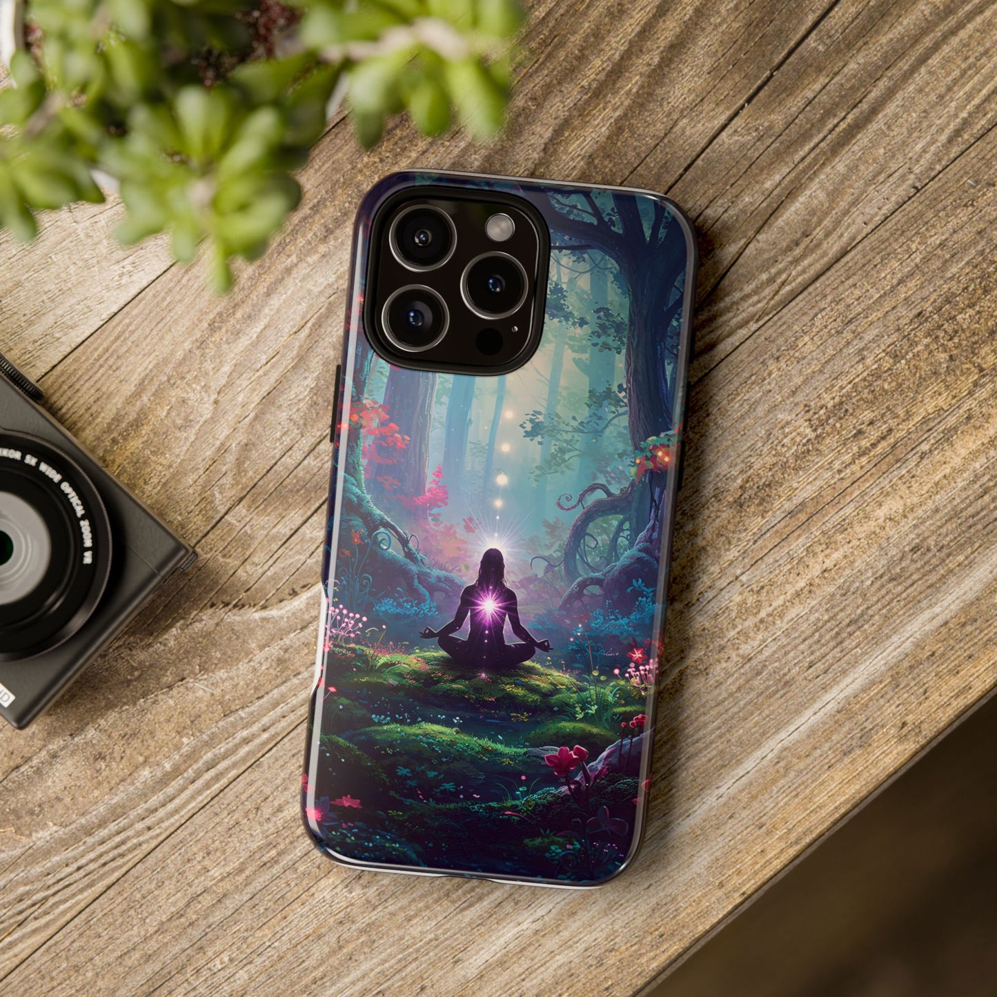 Serene Forest Phone Case – Tough Cases with Meditation Design