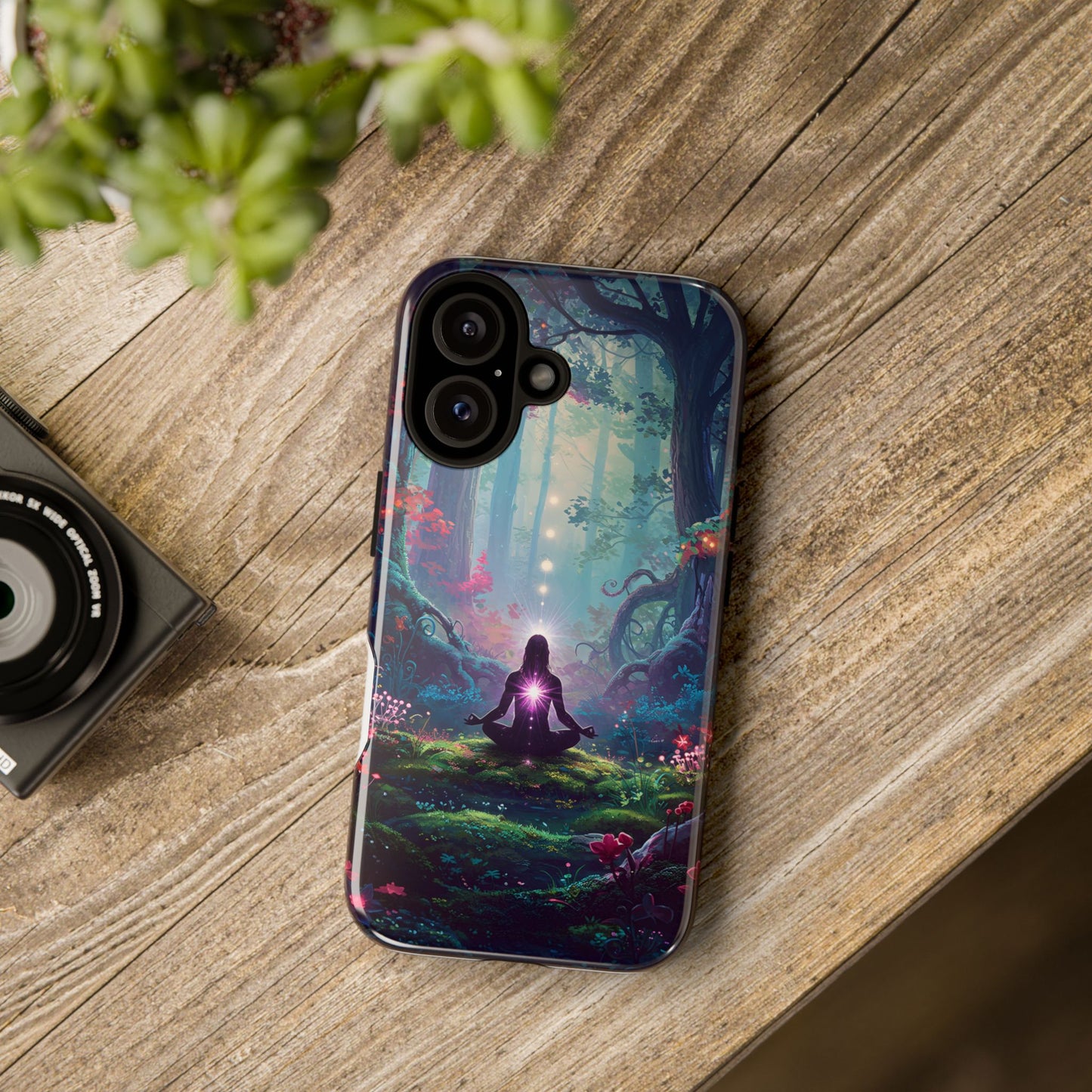 Serene Forest Phone Case – Tough Cases with Meditation Design