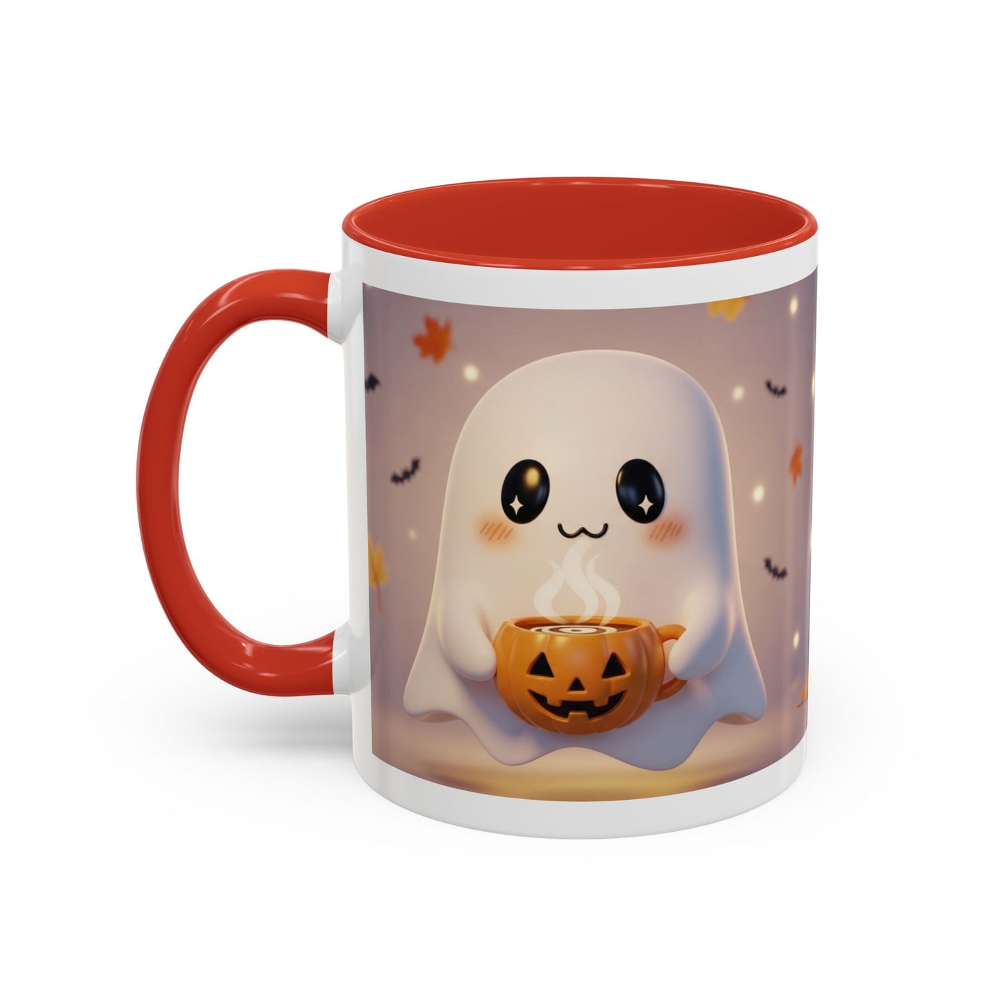 Cute Halloween Ghost Coffee Mug - 11oz - Perfect for Fall & Spooky Season