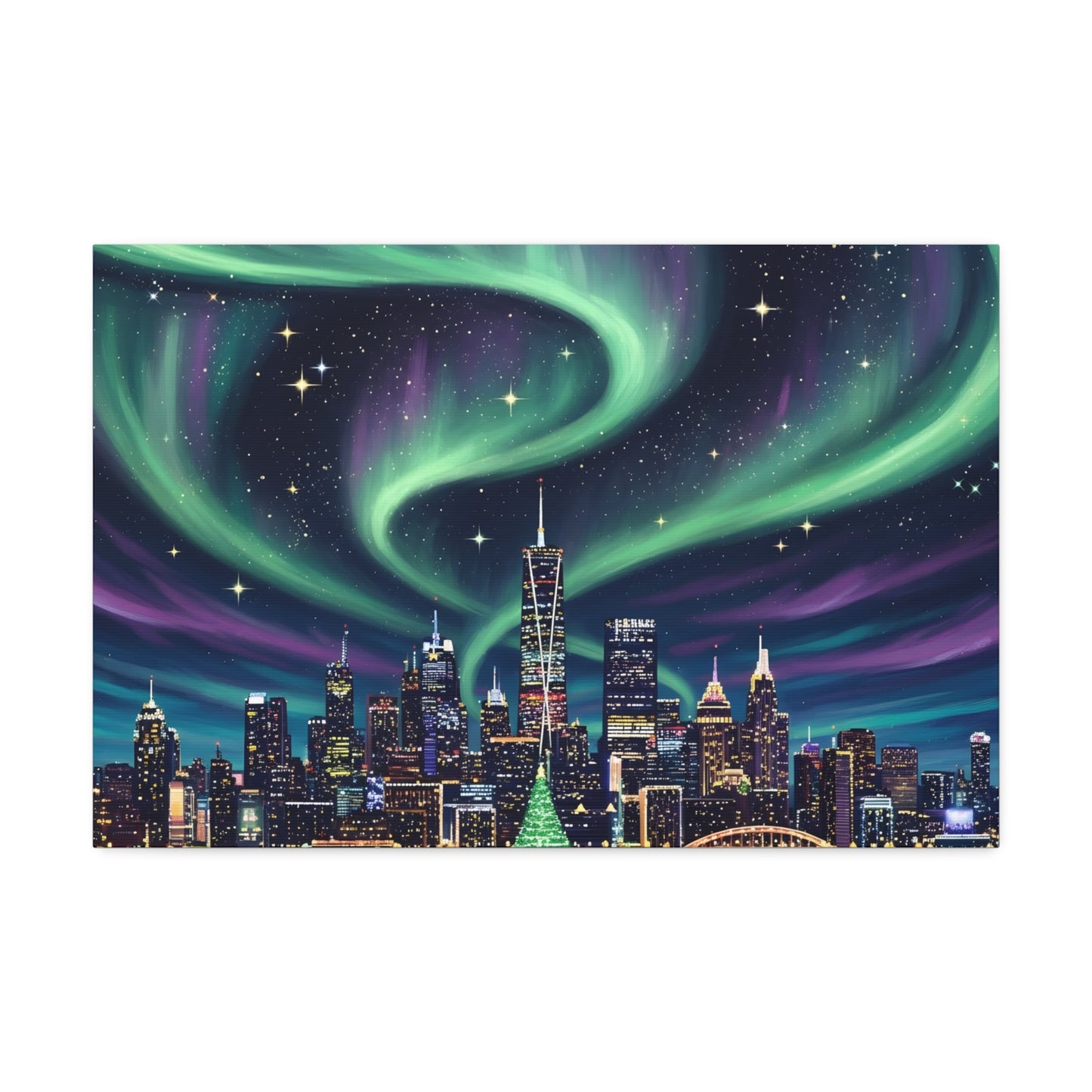 Northern Lights Canvas Art Print