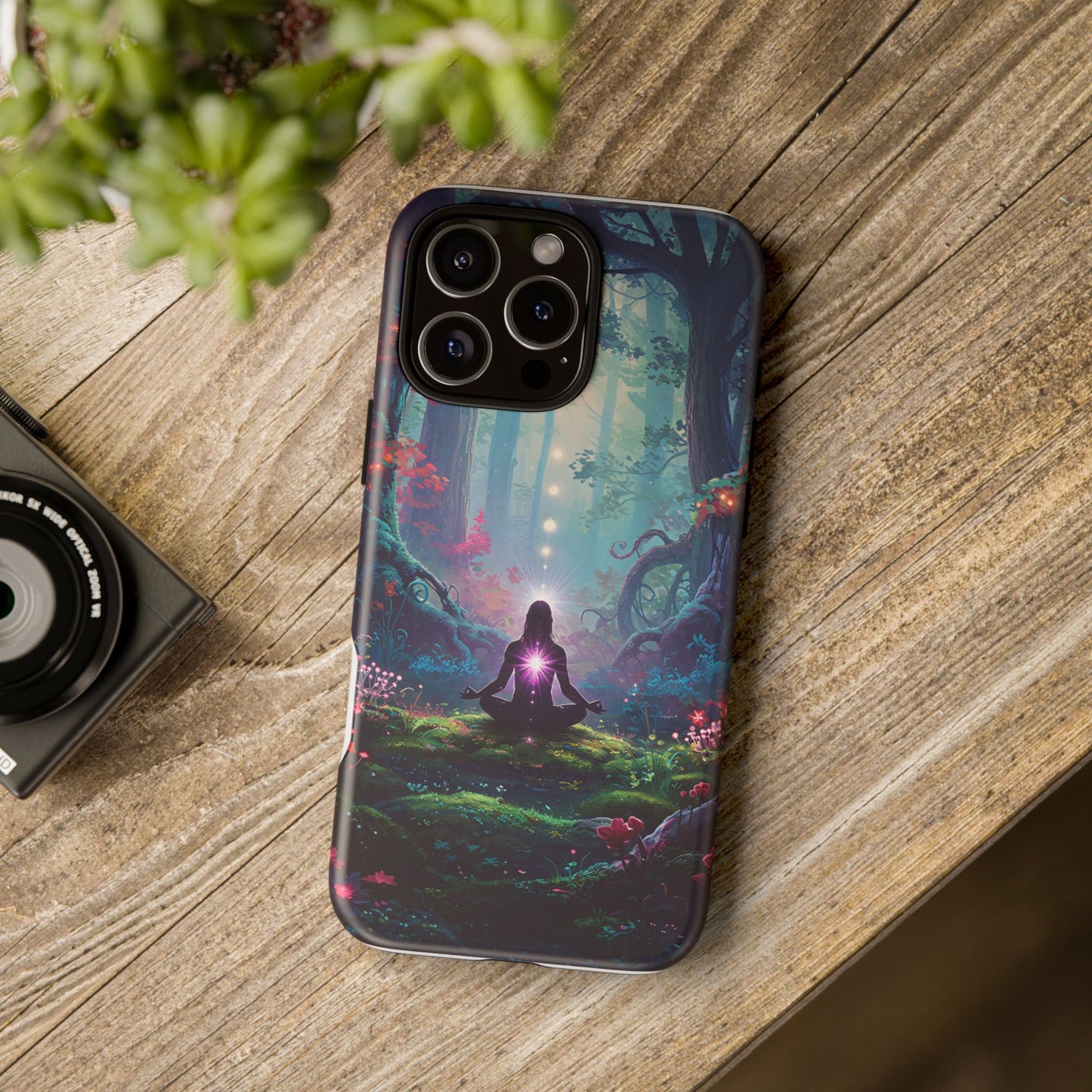 Serene Forest Phone Case – Tough Cases with Meditation Design