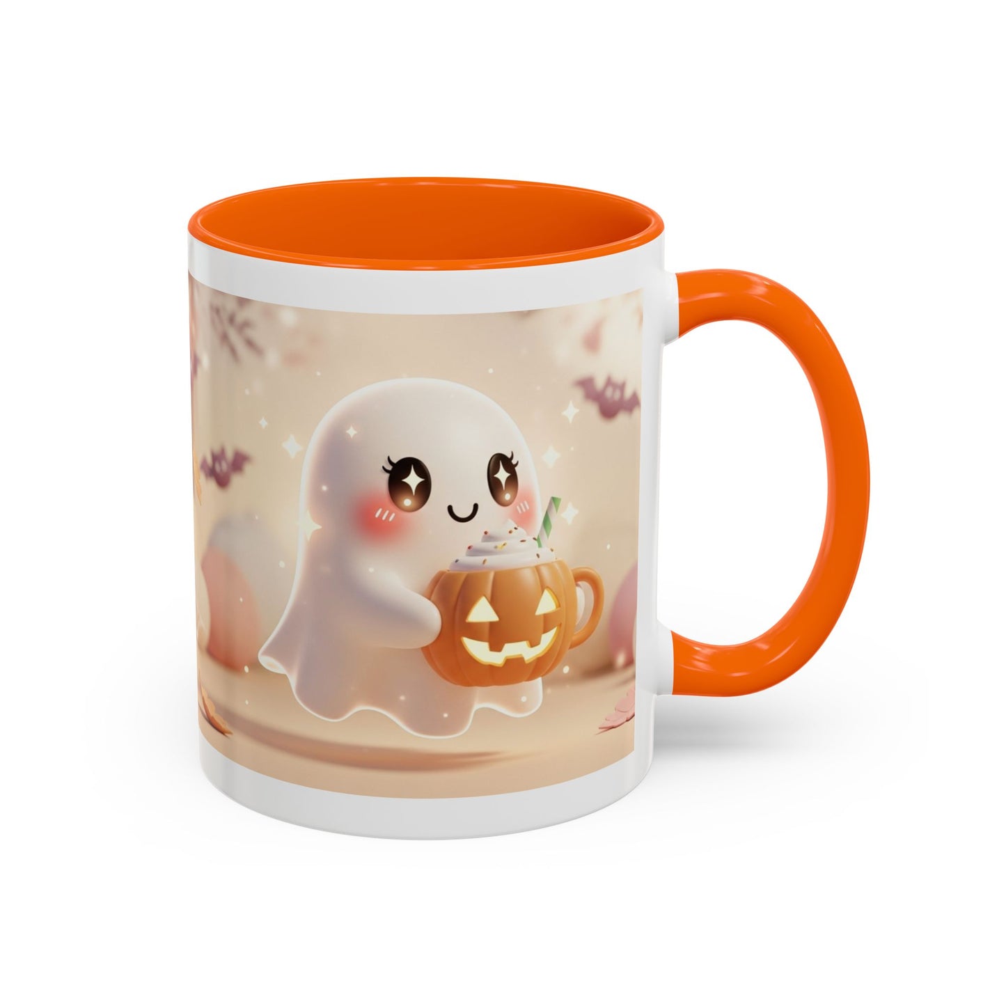 Cute Halloween Ghost Coffee Mug - 11oz - Perfect for Fall & Spooky Season