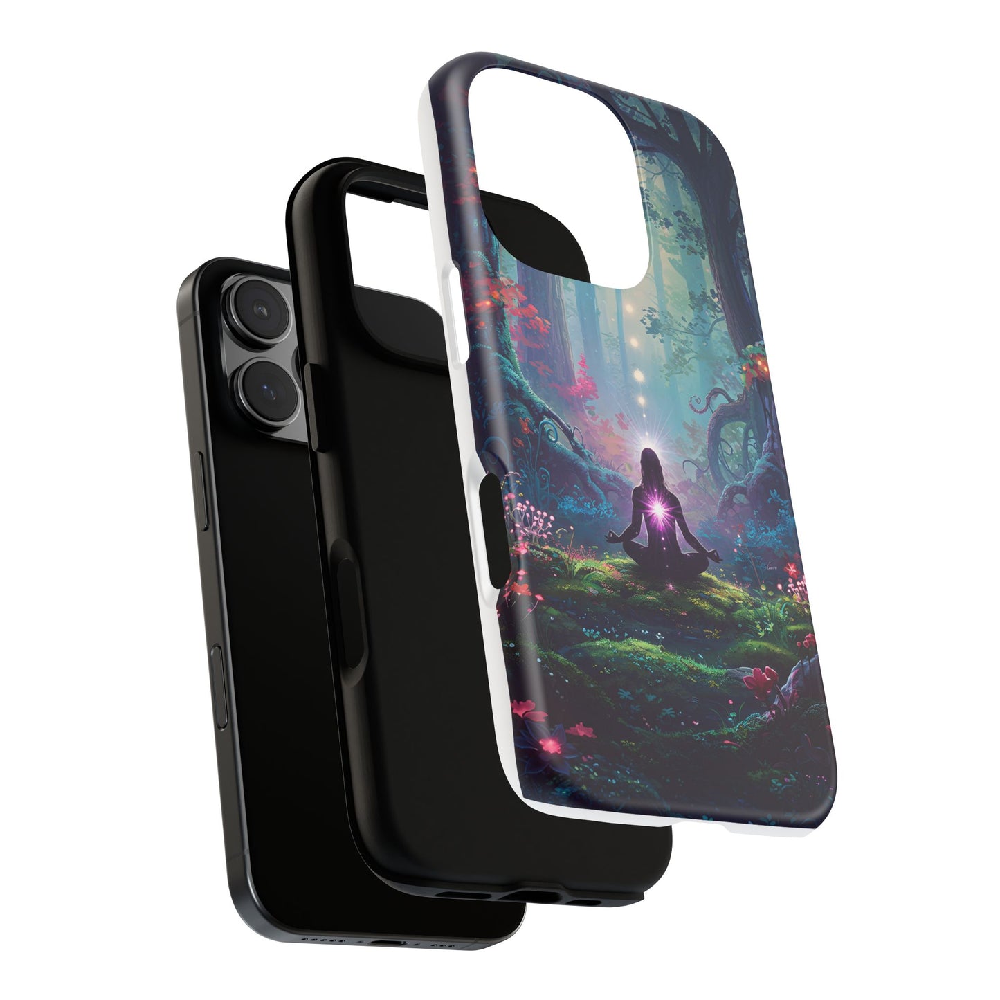 Serene Forest Phone Case – Tough Cases with Meditation Design