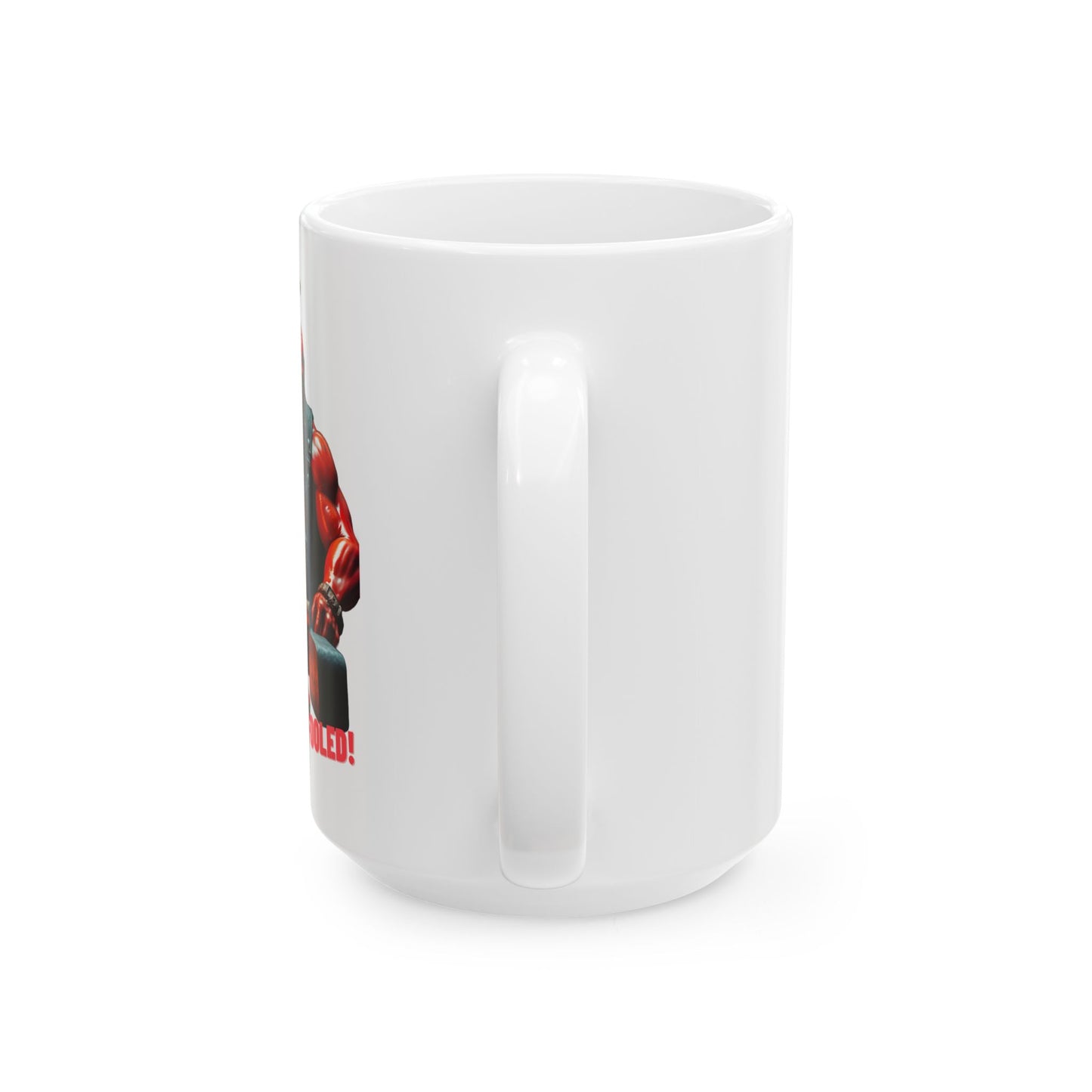 Inspirational Boxer Ceramic Mug - Motivational Coffee Cup (11oz, 15oz)