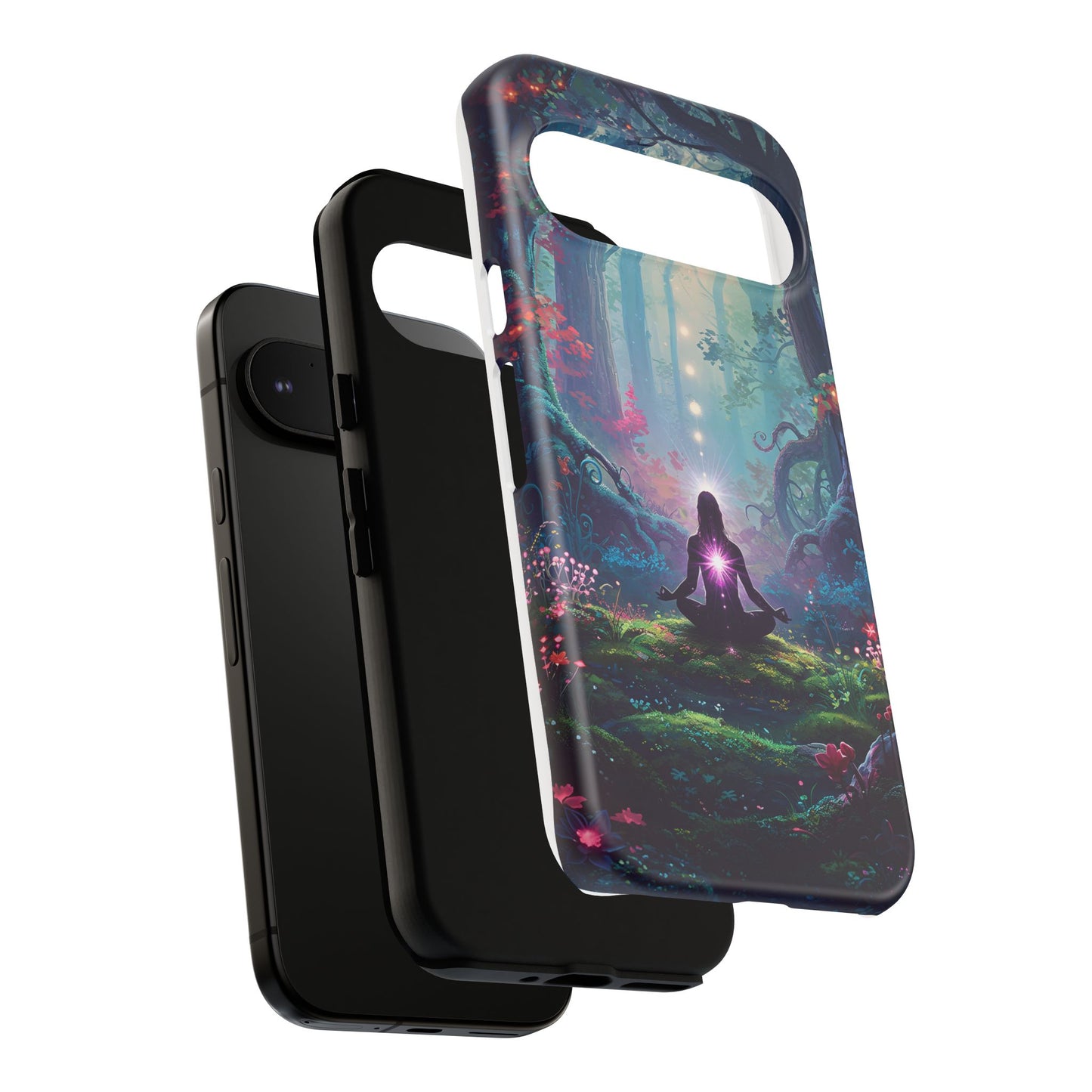 Serene Forest Phone Case – Tough Cases with Meditation Design