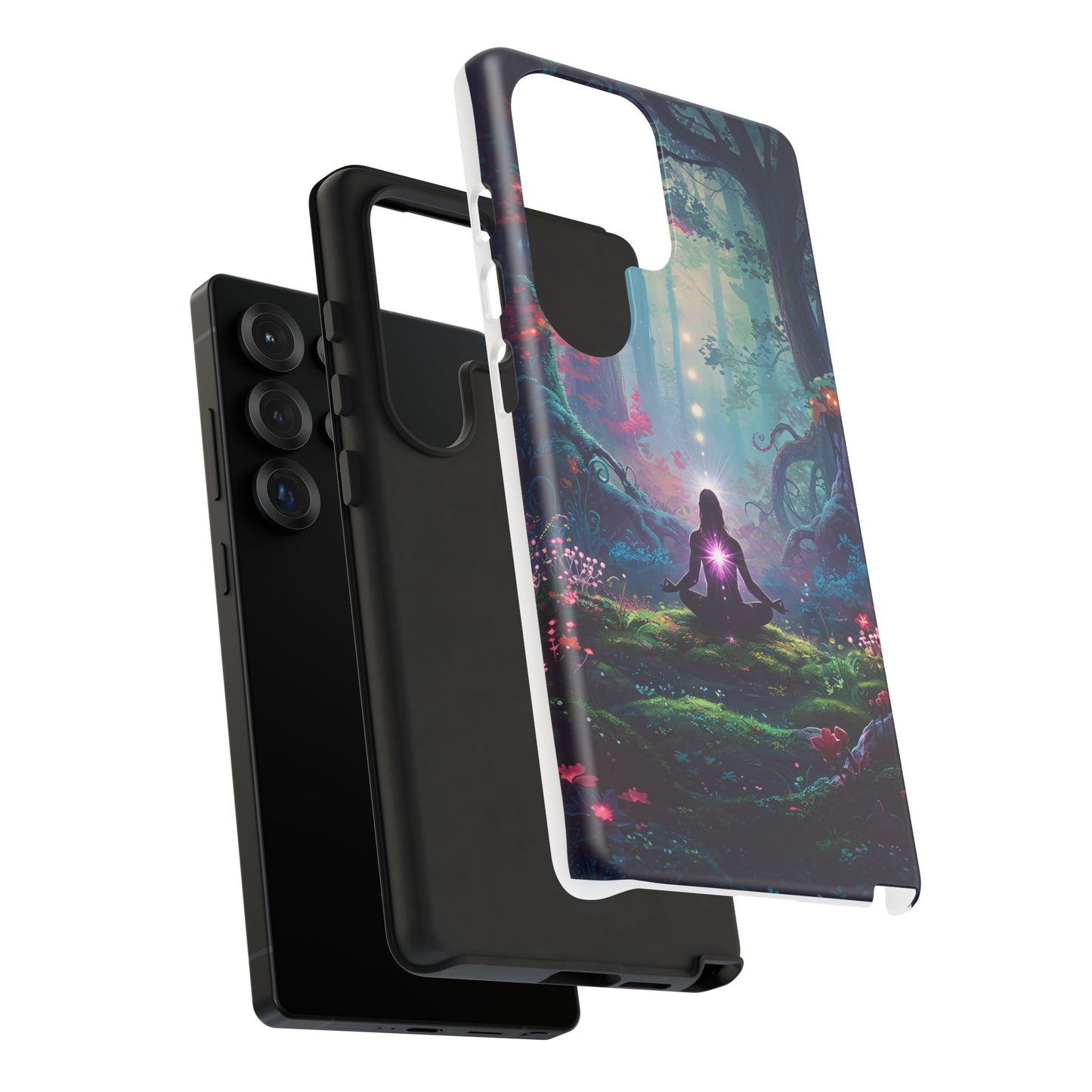 Serene Forest Phone Case – Tough Cases with Meditation Design