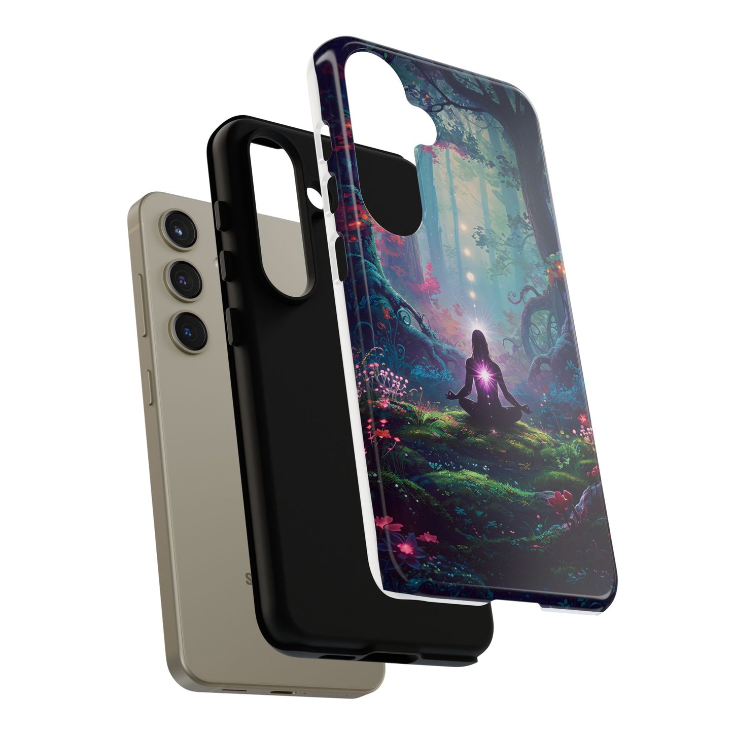 Serene Forest Phone Case – Tough Cases with Meditation Design